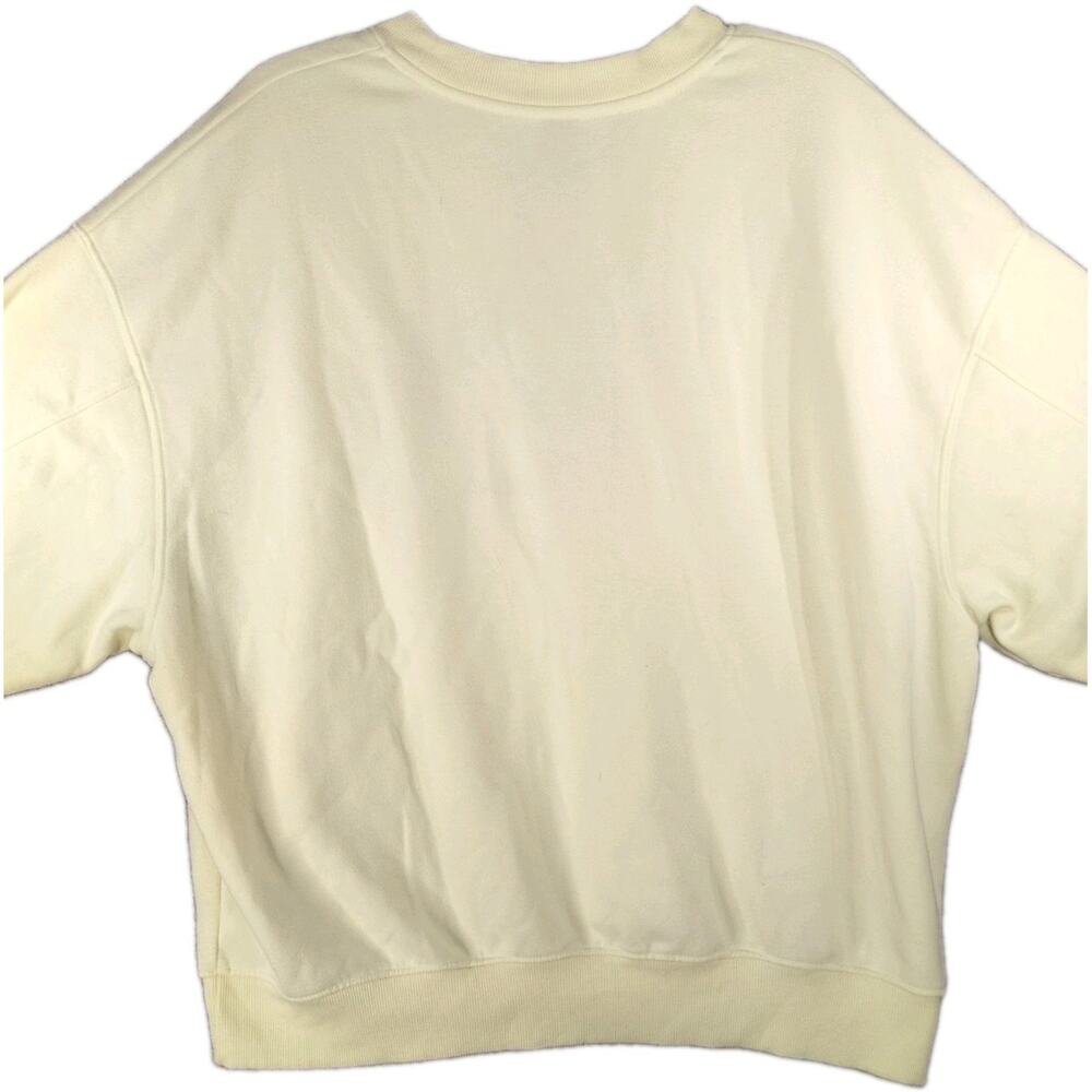 Saint-Tropez Sweatshirt Women's L Oversized Butter Yellow France Cote d'Azur - Picture 5 of 8